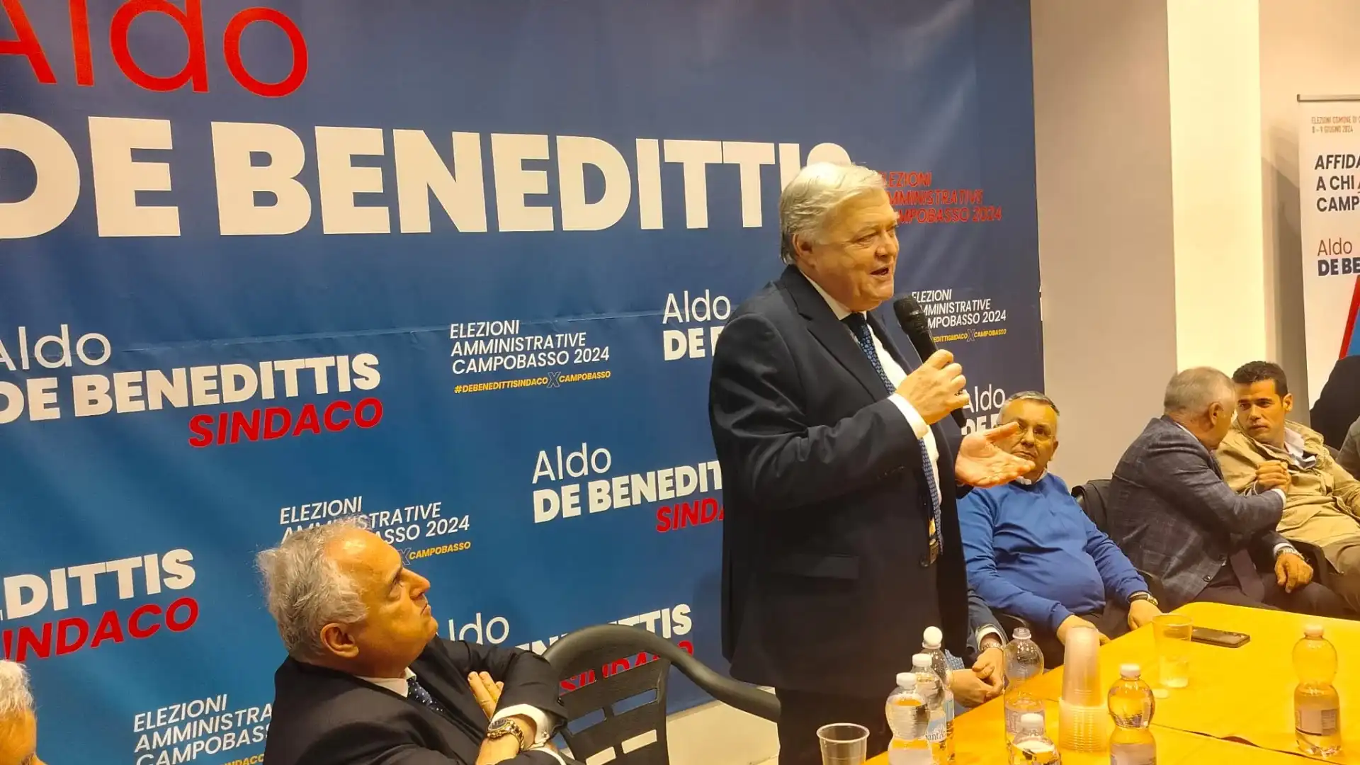 Centrodestra, inaugurata la sede di Aldo De Benedittis: "Spazio aperto ai campobassani che amano la città"